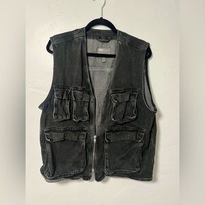 ASOS Denim Work Vest